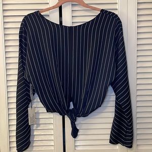 Womens Babaton blouse by Aritzia.